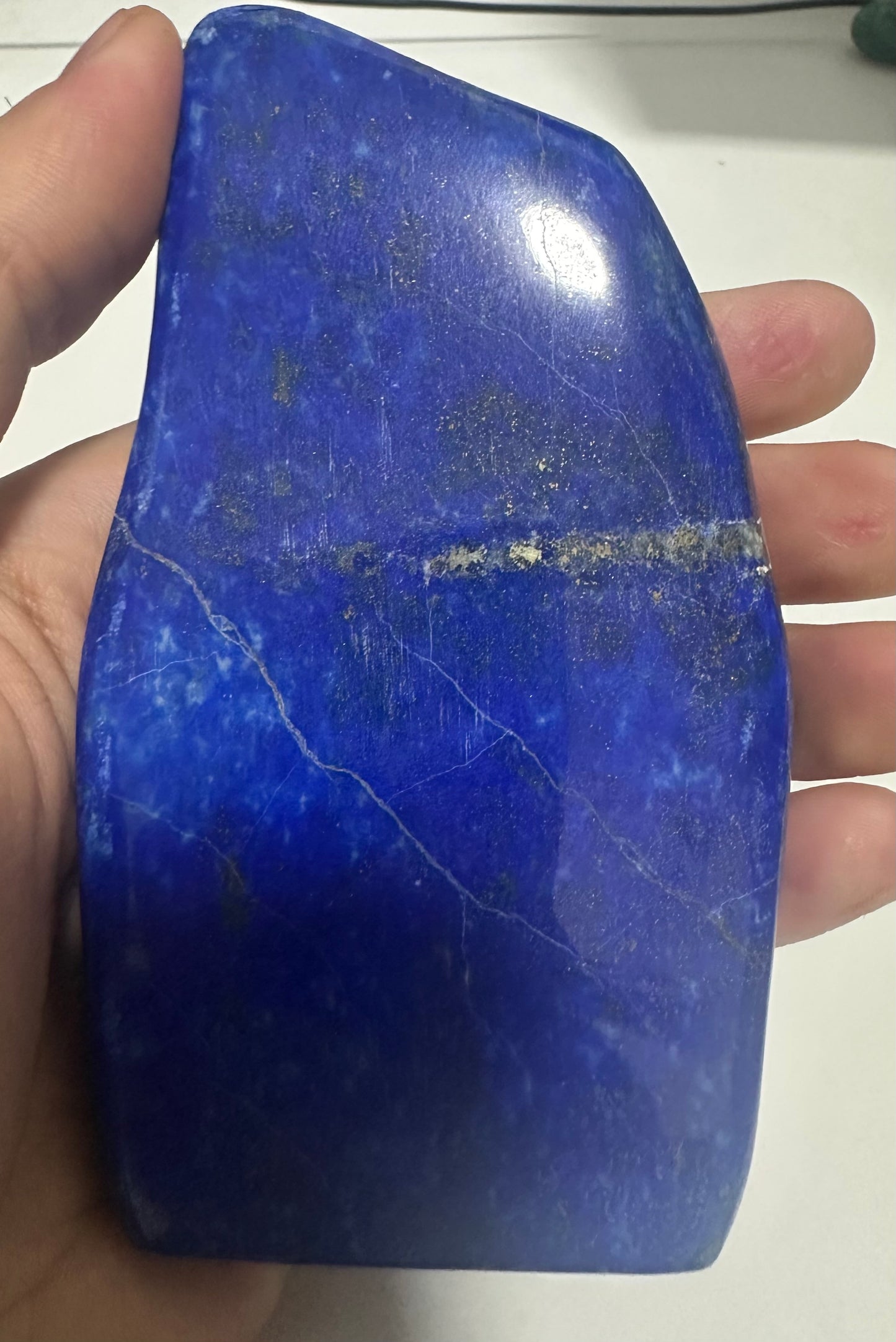 Lapis Freiform Scheibe 311g