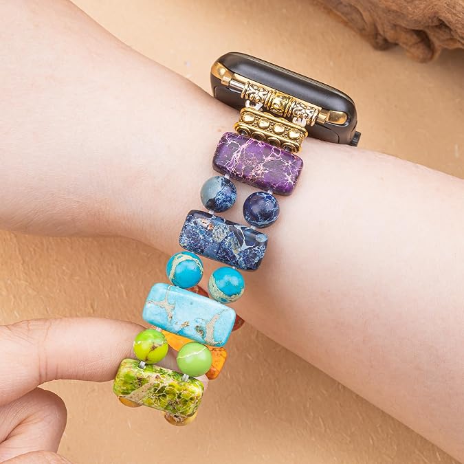 Natural Stone Apple Watch Band