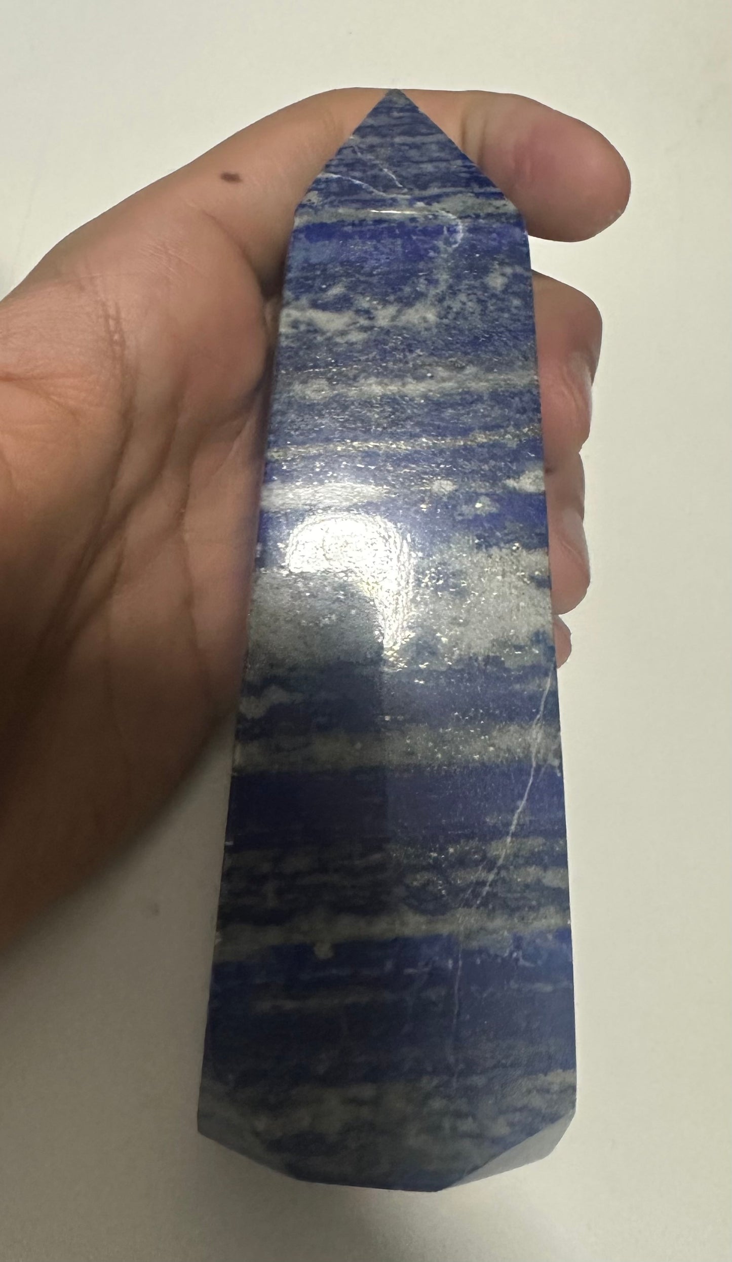 Lapis Obelisk 485g