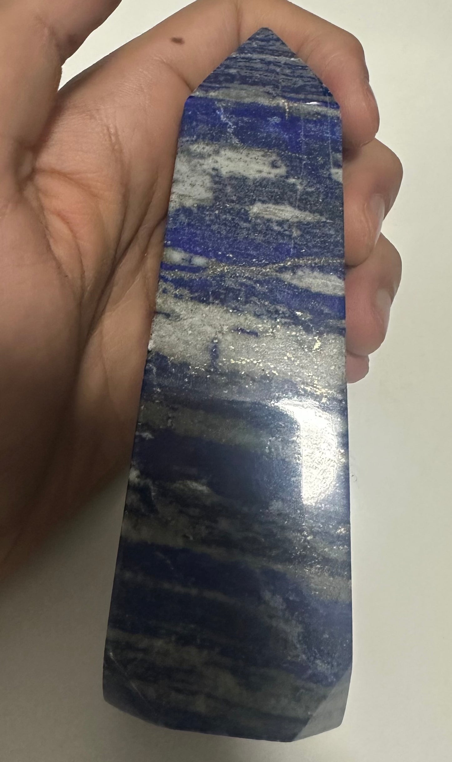 Lapis Obelisk 485g